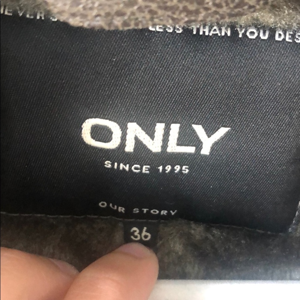 Only Shearling Coat from ASOS - Picture 4 of 4